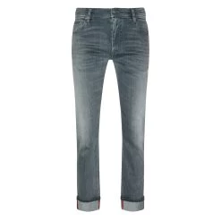 Alberto BIKE - SUPER STRETCH DUAL FX DENIM Herren - Radhose