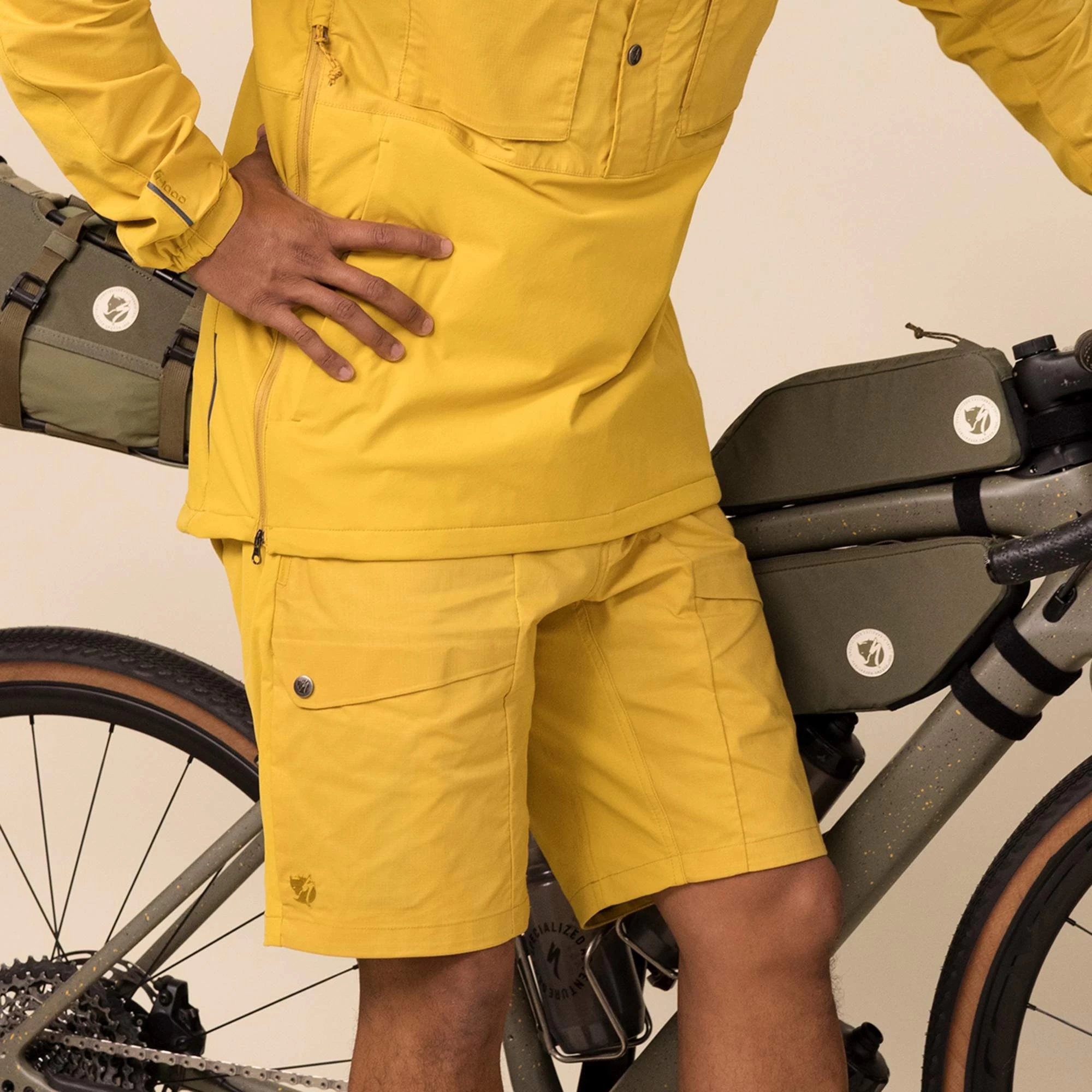 FJÄLLRÄVEN S/F RIDER' S HYBRID SHORTS M Herren - Radshorts – Bild 8