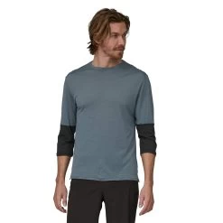 Patagonia M' S MERINO 3/4 SLEEVE BIKE JERSEY Herren - Funktionsshirt -Fahrradausrüstung Geschäft 5638012796 b m s merino 34 sleeve bike jersey patagonia 24 1