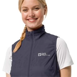 Jack Wolfskin MOROBBIA WIND VEST W Damen - Weste -Fahrradausrüstung Geschäft 5638019467 e morobbia wind vest w jack wolfskin 24