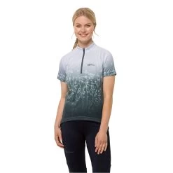 Jack Wolfskin MOROBBIA HZ PRINT T W Damen - Fahrradtrikot -Fahrradausrüstung Geschäft 5638019497 a morobbia hz print t w jack wolfskin 24