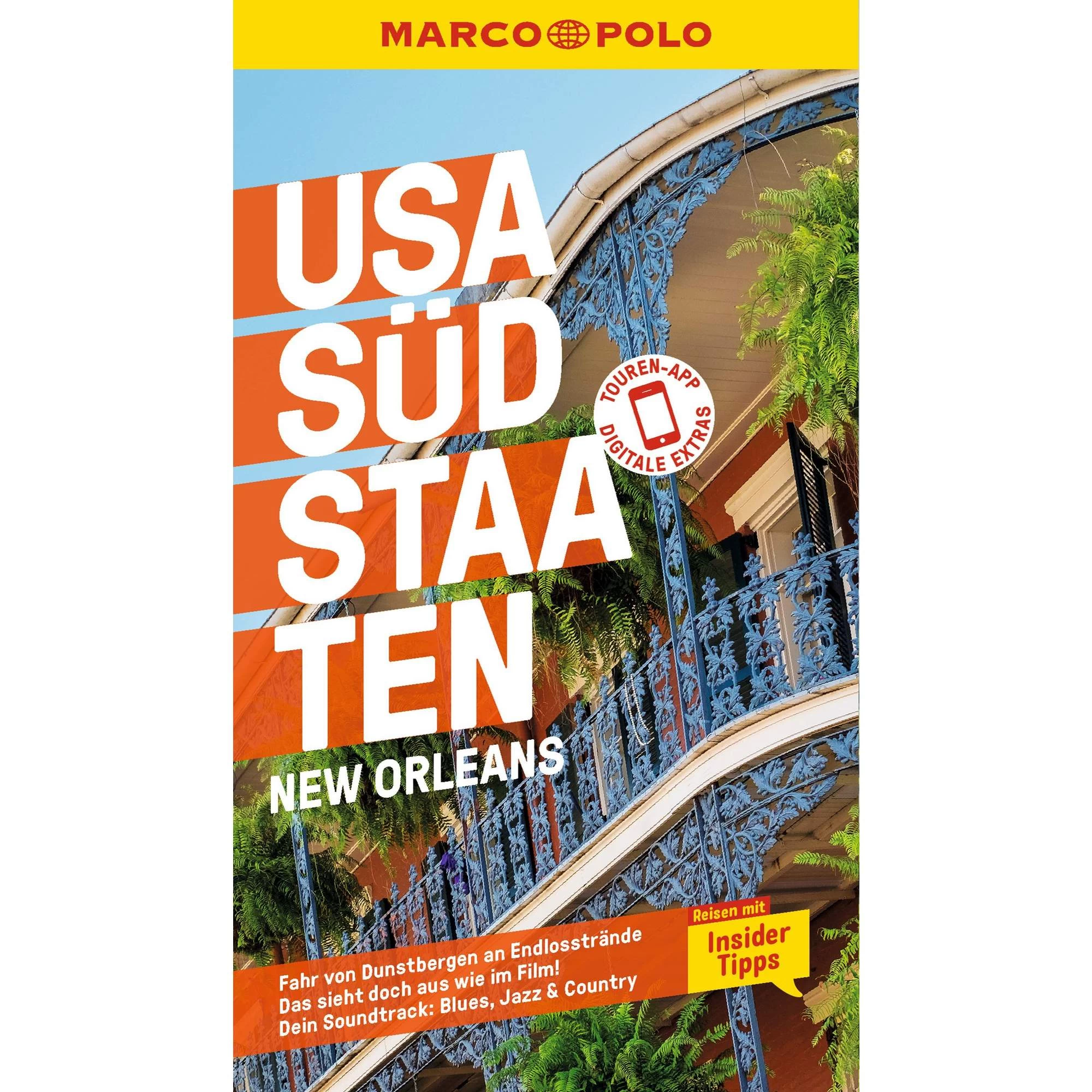 MARCO POLO REISEFÜHRER USA SÜDSTAATEN, NEW ORLEANS - Reiseführer