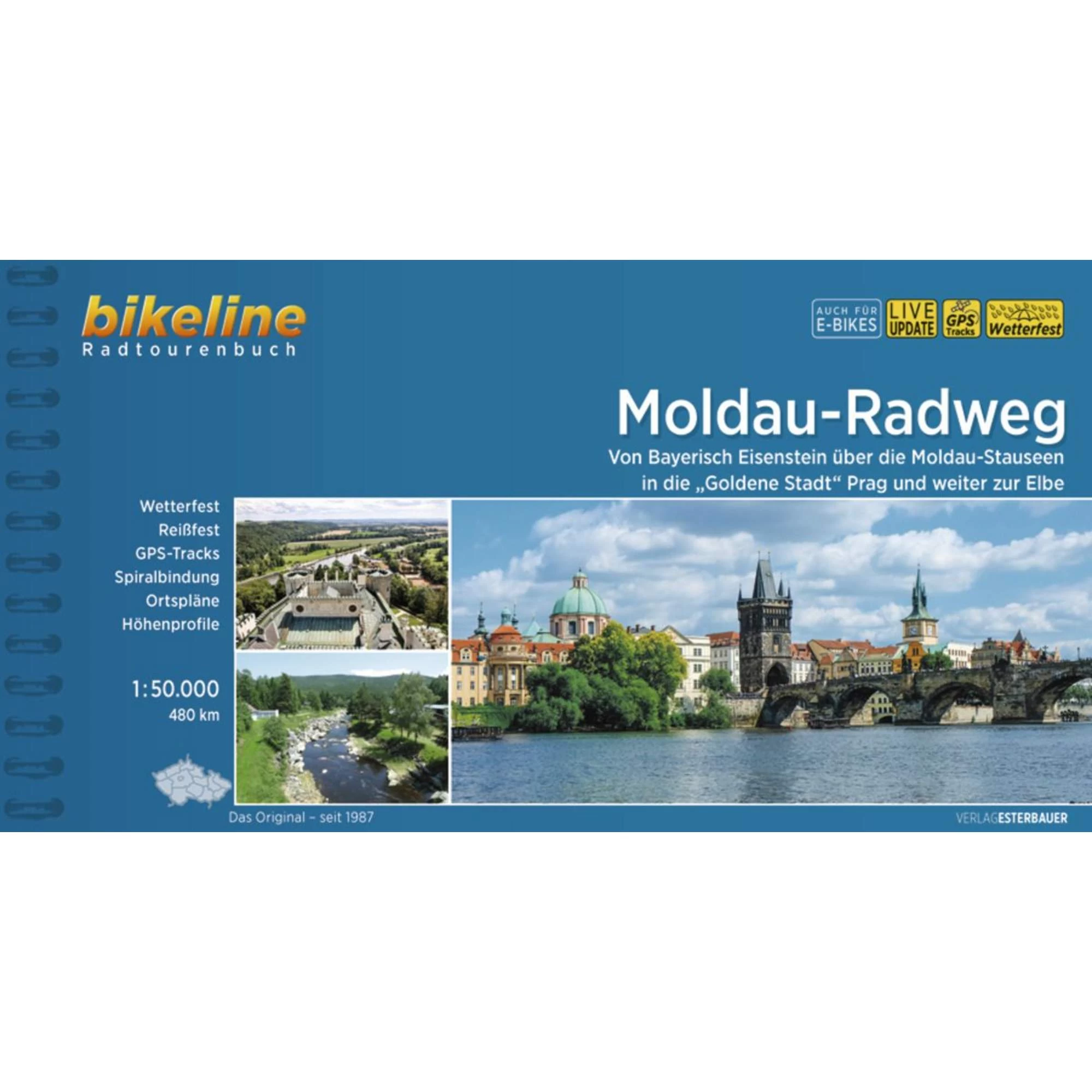MOLDAU-RADWEG - Radwanderführer 3 MOLDAU-RADWEG - Radwanderführer