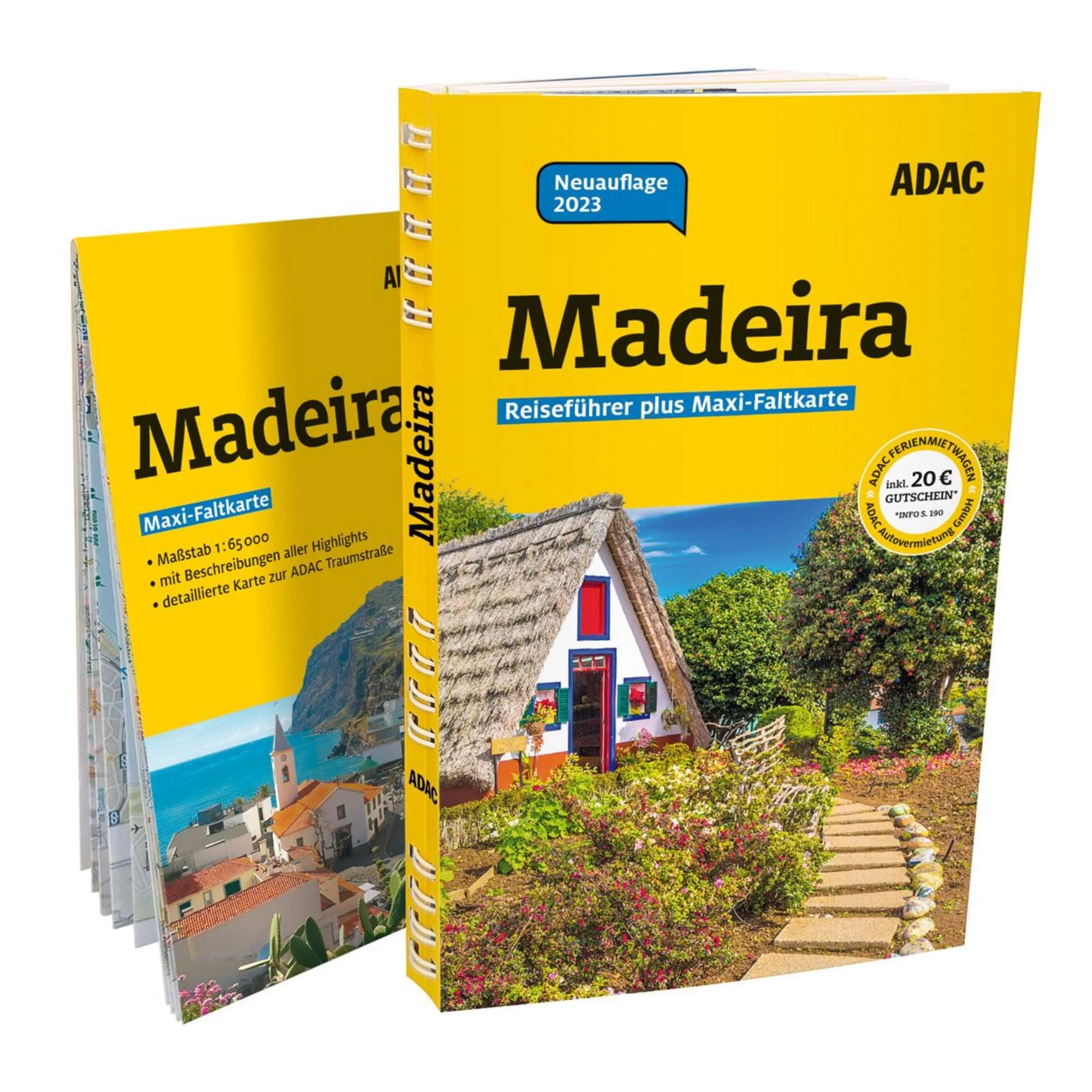 ADAC REISEFÜHRER PLUS MADEIRA UND PORTO SANTO